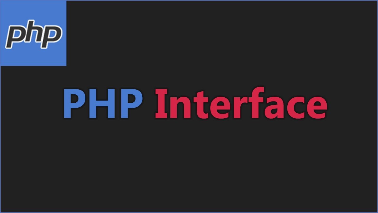 php-interface面向接口
